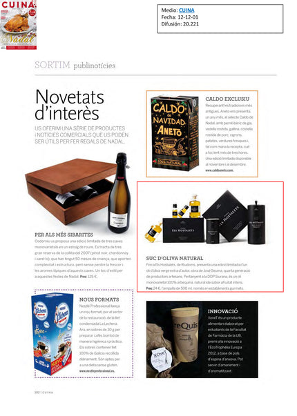 Clipping Diciembre 2012