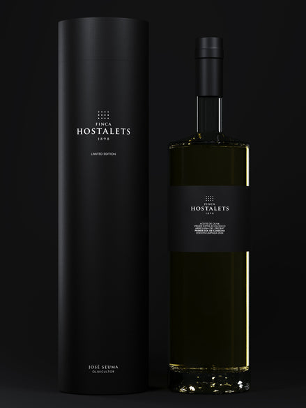 Organic Arbequina Extra Virgin Olive Oil from Spain "FIRST DAY, LIMITED EDITION 2023", 1500 ML | Customizable gourmet Father's Day Gift | EXCLUSIVE PRODUCT, ONLY 496 BOTTLES 