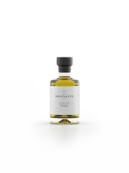Extra Virgin Olive Oil Arbequina with Black Truffle, 100 ML - | Gourmet| Organic Origin