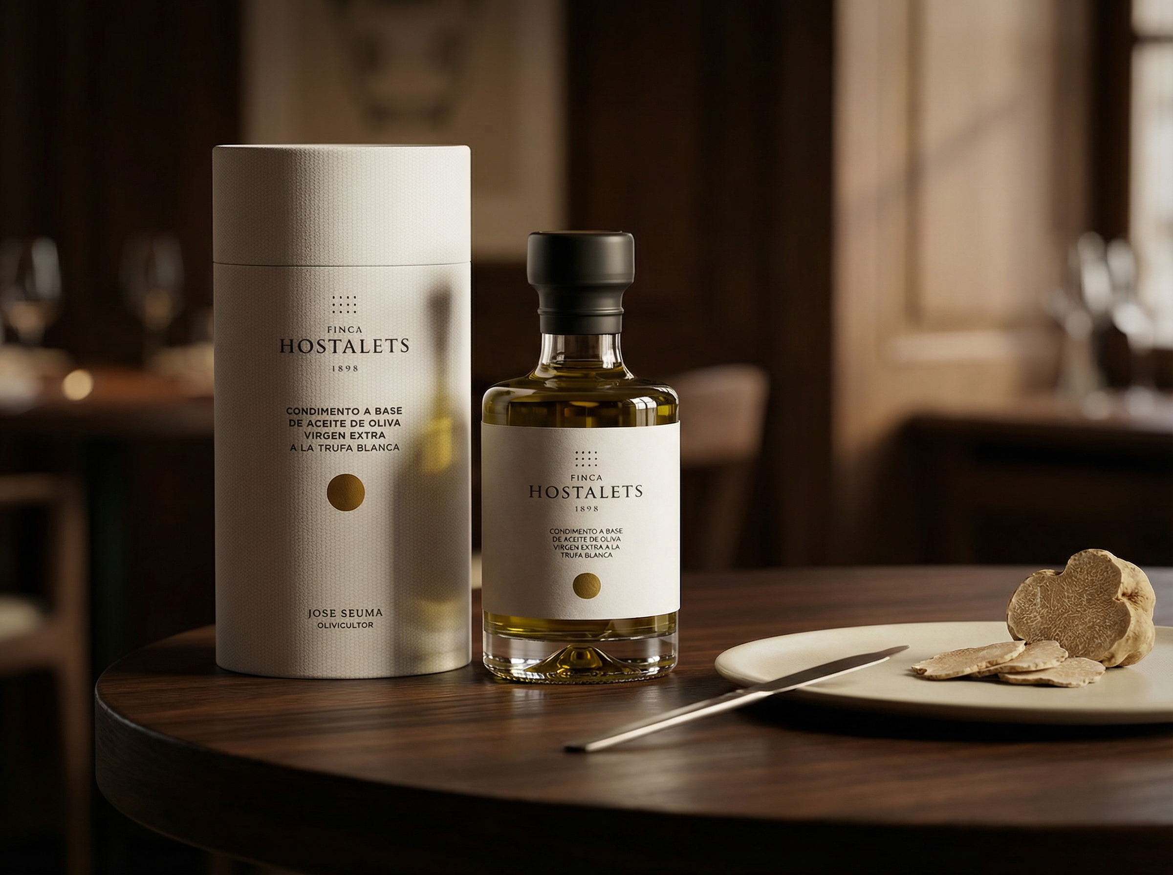 Condimento a base de  AOVE a la Trufa Blanca · 100 ml